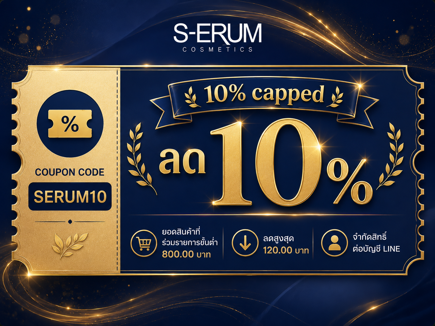 10% capped